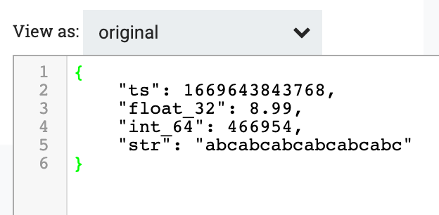 MergeRecord processor input showing single records - Zoomed